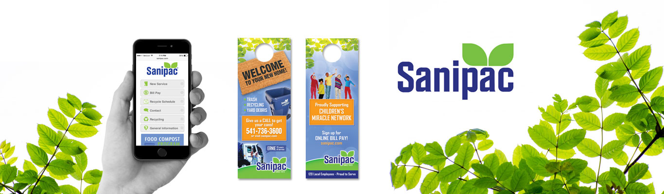 Featured Work: Sanipac's Mobile Site and Door Hanger